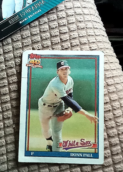 1991 Topps #390 Donn Pall — front