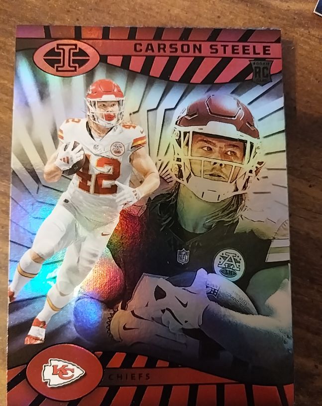 2024 Panini Illusions #44 Carson Steele — front