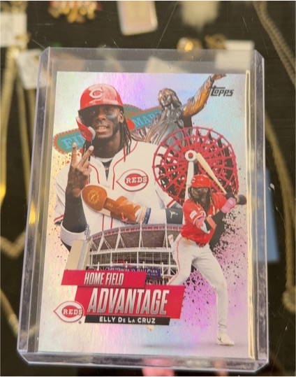 2025 Topps Series 1 Home Field Advantage #HA-16 Elly De La Cruz — front