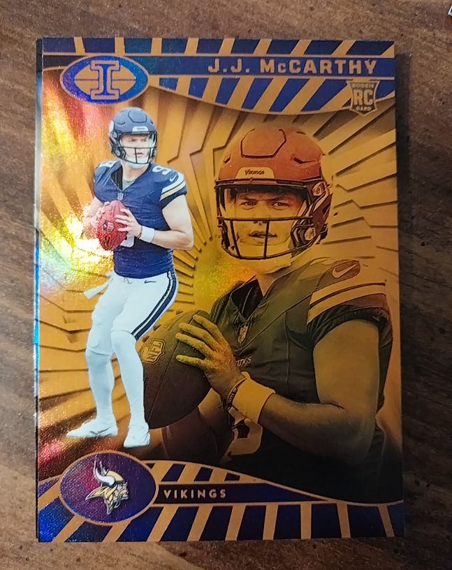 2024 Panini Illusions #100 J.J. McCarthy — front