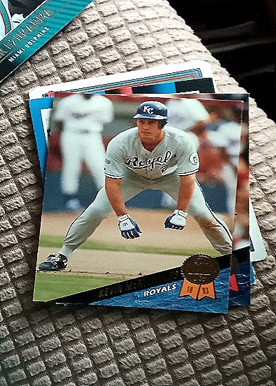 1993 Leaf #19 Kevin Seitzer — front