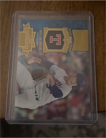 2013 Topps #CH-27 Nolan Ryan — front