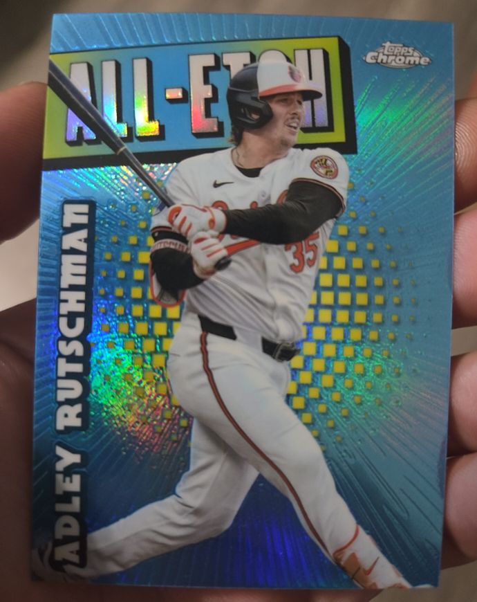 2025 Topps Chrome All-Etch #CAE-6 Adley Rutschman — front