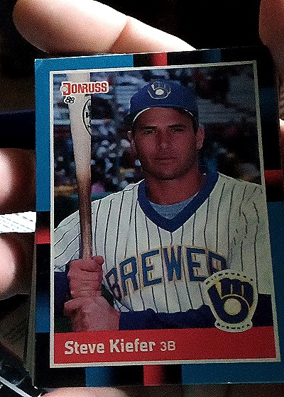 1988 Donruss #542 Steve Kiefer — front