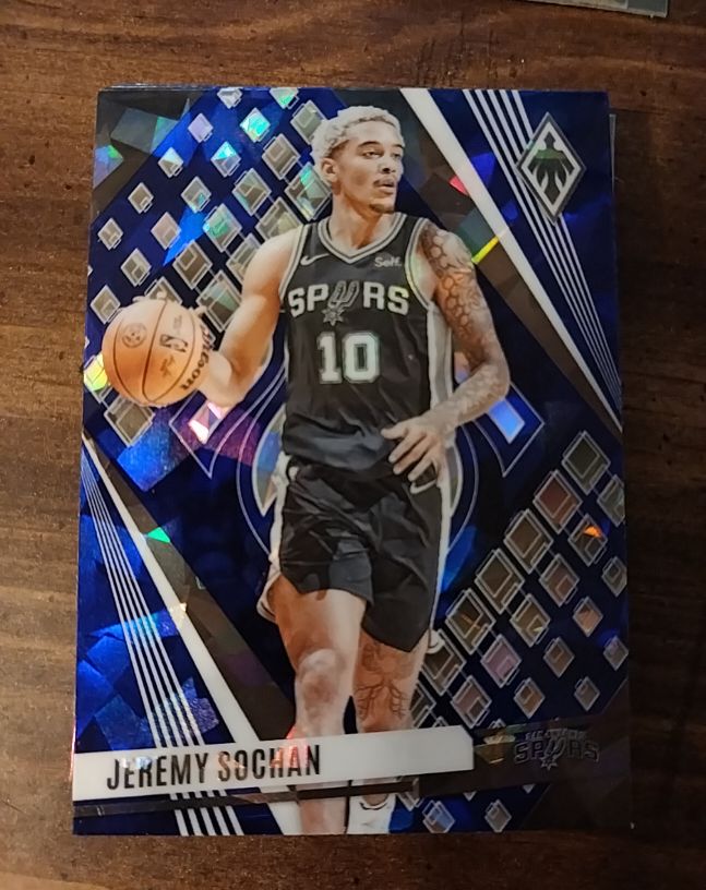 2023-24 Panini Phoenix #24 Jeremy Sochan — front