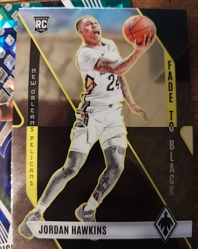 2023-24 Panini Phoenix #24 Jordan Hawkins Fade To Black — front