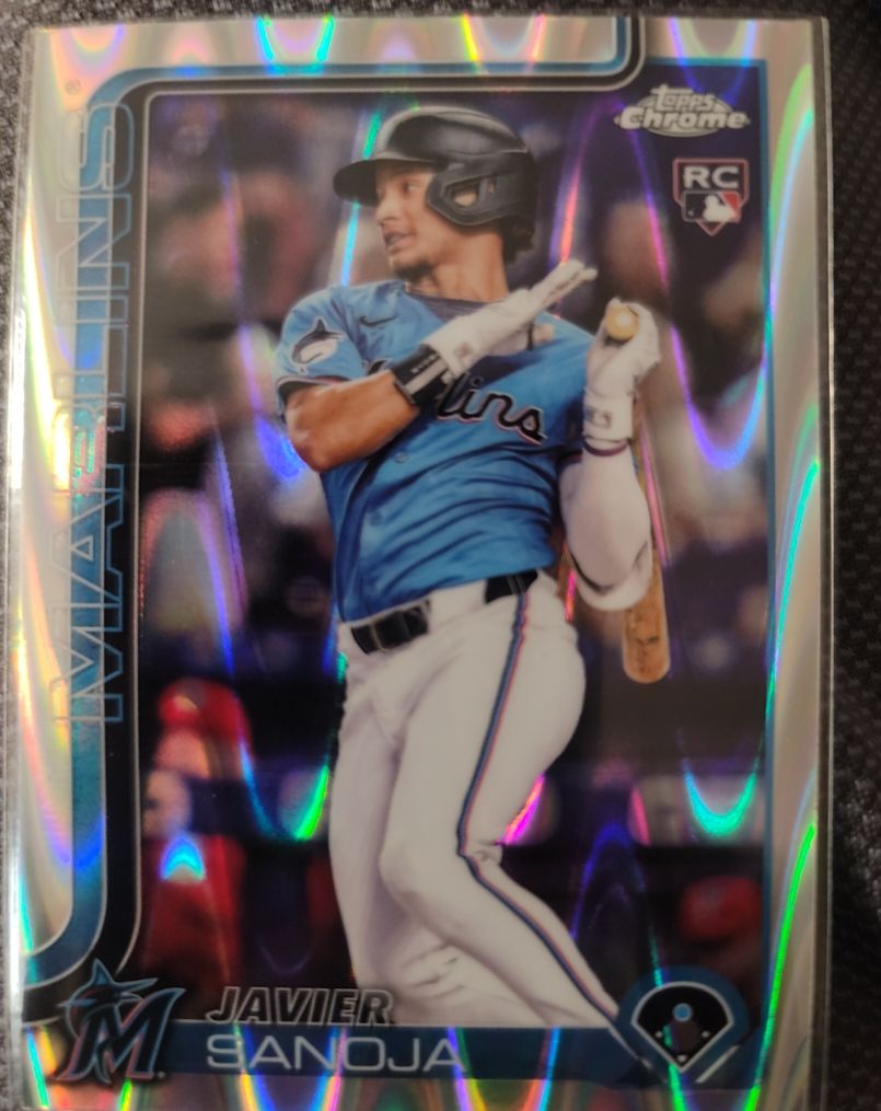 2025 Topps Chrome #76 Javier Sanoja — front