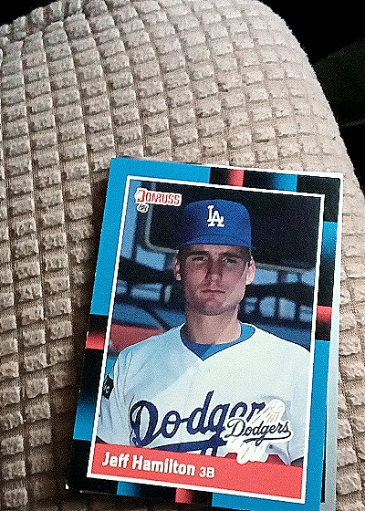 1987 Donruss #62 Jeff Hamilton — front