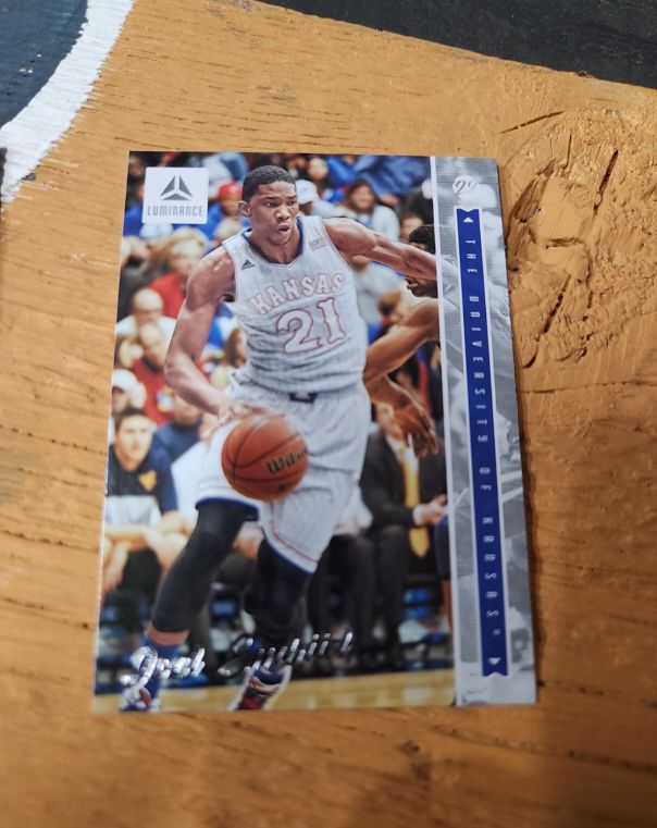 2022 Panini Chronicles Draft Picks Luminance #50 Joel Embiid — front