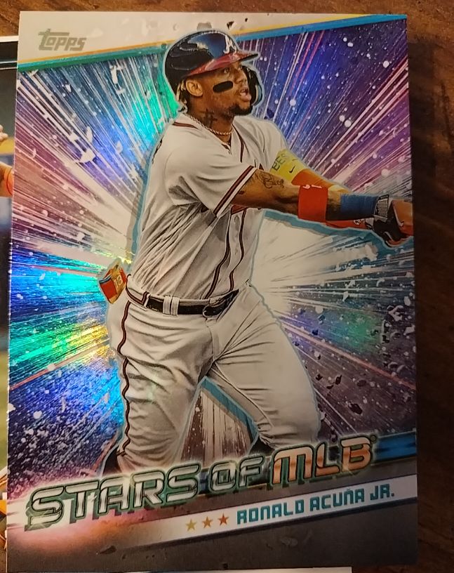 2024 Topps Series 1 Stars of MLB #SMLB-3 Ronald Acuna Jr. — front