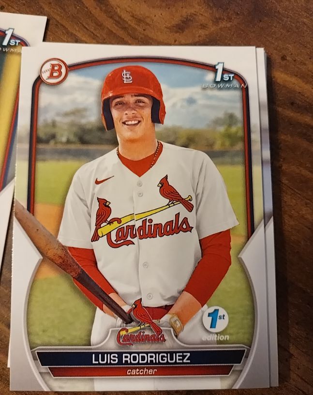 2023 Bowman Prospects #BP-130 Luis Rodriguez — front