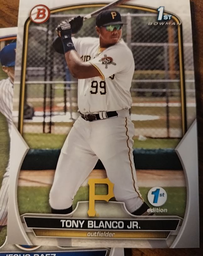 2023 Bowman 1st Edition #BPPF-134 Tony Blanco Jr. — front