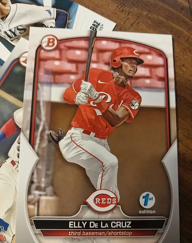 2023 Bowman 1st Edition #BP-65 Elly De La Cruz — front