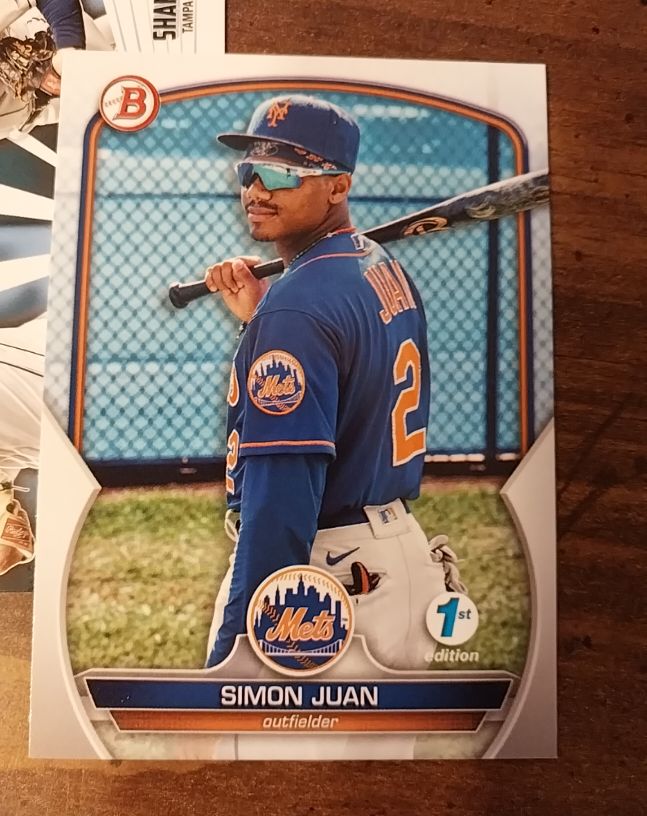 2023 Bowman #BP-38 Simon Juan — front