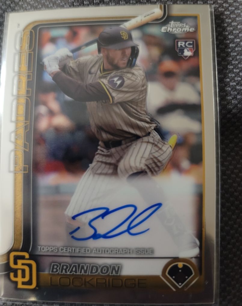 2025 Topps Chrome #RA-BLO Brandon Lockridge — front