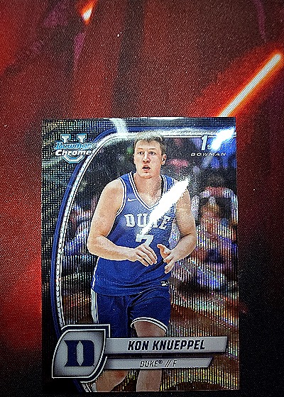 2024-25 Bowman Chrome University #48 Kon Knueppel — front
