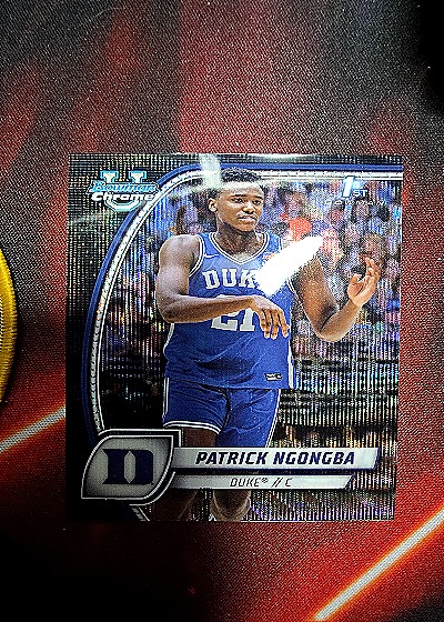 2024-25 Bowman Chrome University #58 Patrick Ngongba — front