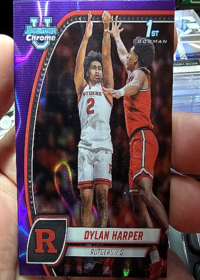 2024-25 Bowman Chrome University #22 Dylan Harper — front