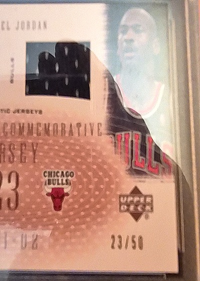 2001-02 Upper Deck Michael Jordan Comeback Jersey #CC4 — front