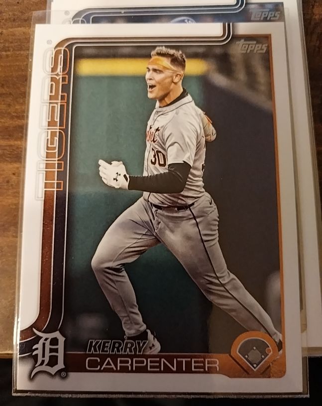 2025 Topps Series 2 #543 Kerry Carpenter — front