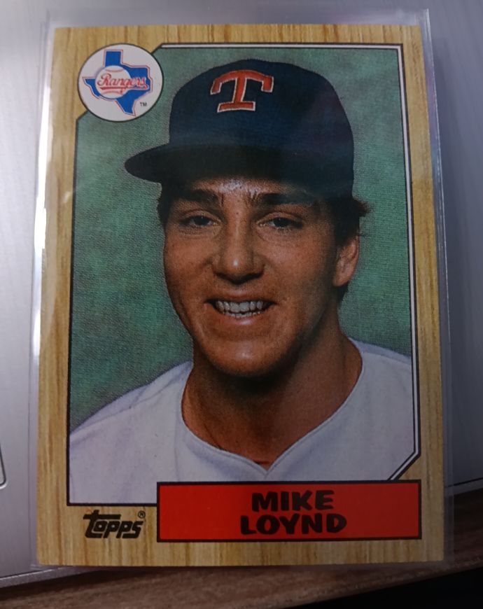 1987 Topps #126 Mike Loynd — front