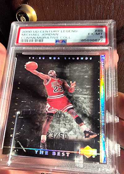 2000 UD Century Legend #89 Michael Jordan — front