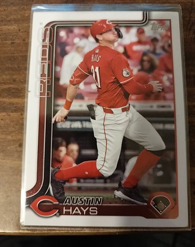2025 Topps Series 2 #613 Austin Hays — front