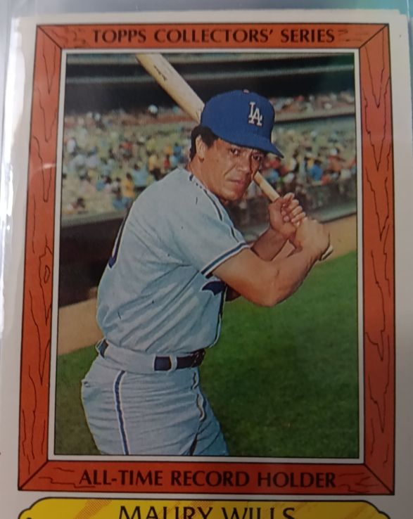 1985 Topps Woolworth All-Time Record Holders #39 Maury Wills — front
