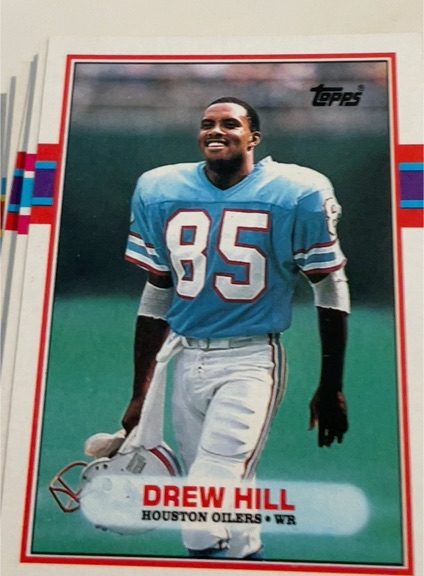 1989 Topps #95 Drew Hill — front