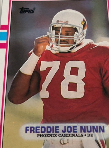 1989 Topps #286 Freddie Joe Nunn — front