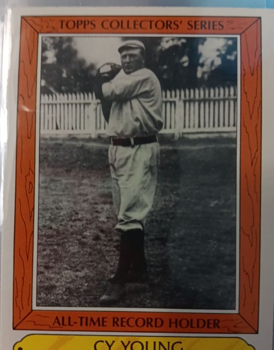 1985 Topps Woolworth All-Time Record Holders #44 Cy Young — front