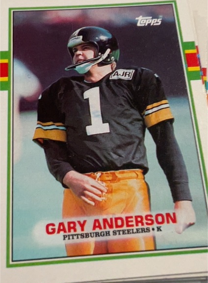 1989 Topps #324 Gary Anderson — front