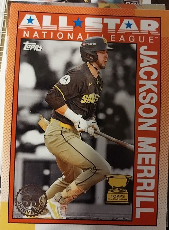 2025 Topps #90AS-4 Jackson Merrill — front