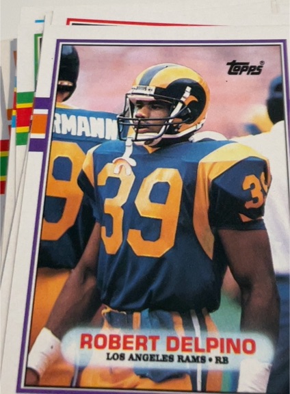 1989 Topps #125 Robert Delpino — front