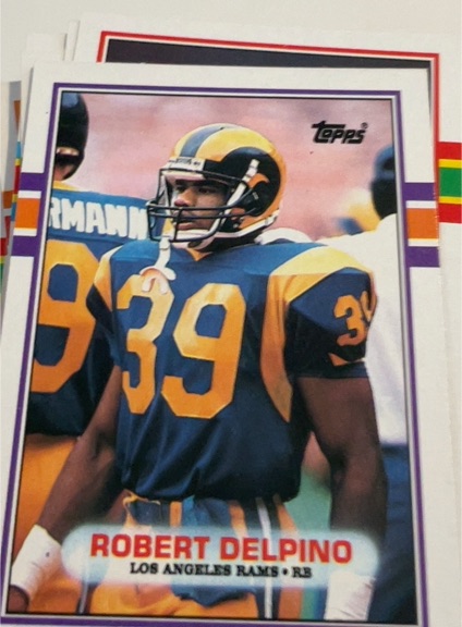 1989 Topps #125 Robert Delpino — front