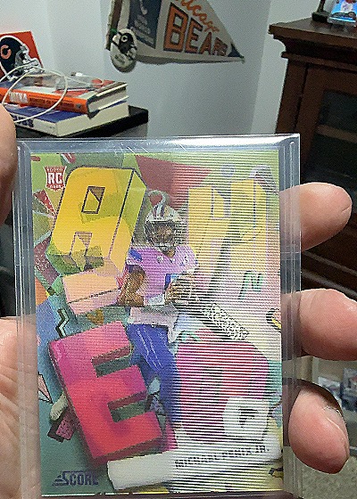 2024 Panini Score #SA-MPJ Michael Penix Jr. — front