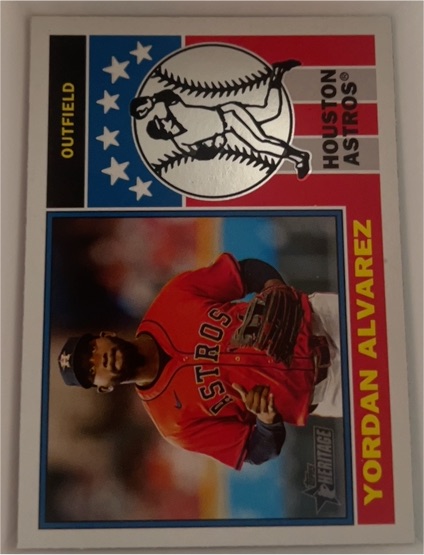 2025 Topps Heritage 1976 Player Icons #76PI-14 Yordan Alvarez — front