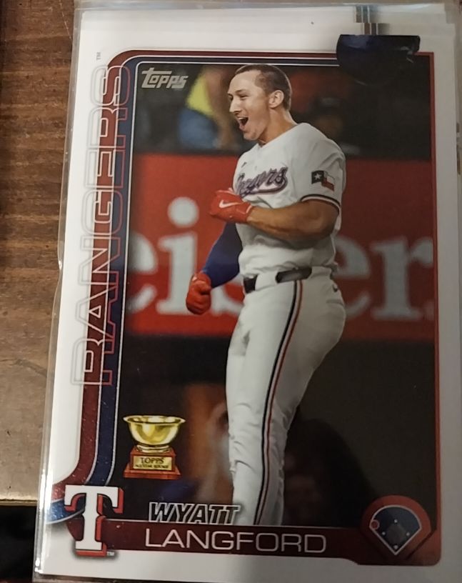 2025 Topps Series 2 #455 Wyatt Langford — front