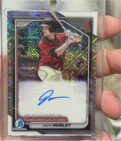 2024 Bowman Chrome #Jack Hurley — front