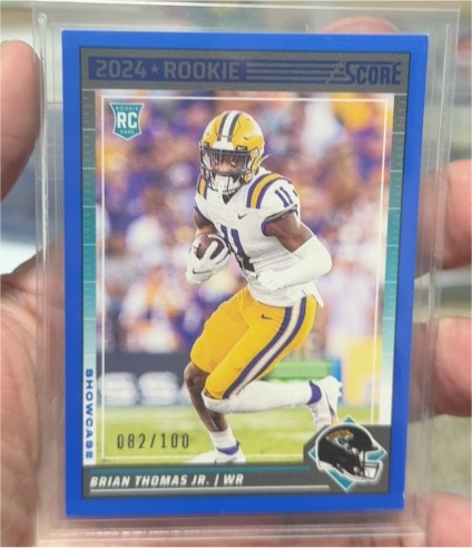 2024 Panini Score #319 Brian Thomas Jr. — front