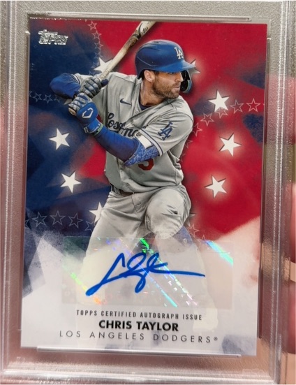 2024 Topps Series 1 Baseball Stars Autographs Chris Taylor — front