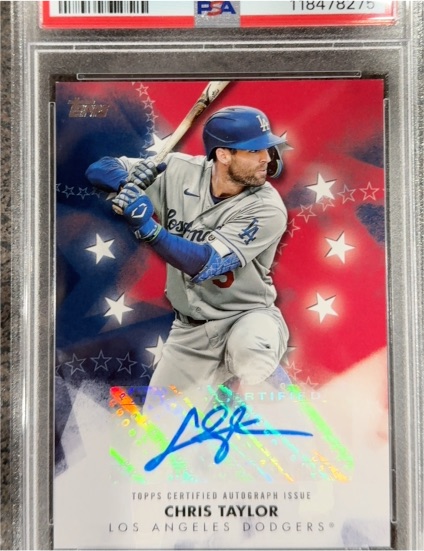 2024 Topps Series 1 Baseball Stars Autographs Chris Taylor — front