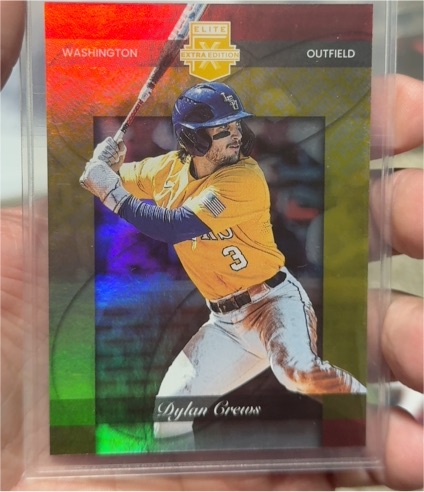 2023 Panini Elite Extra Edition #158 Dylan Crews — front