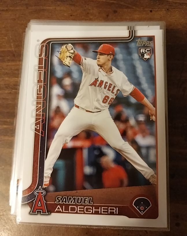 2025 Topps Series 2 #438 Samuel Aldegheri — front