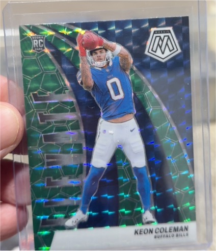 2024 Panini Mosaic Elevate #5 Keon Coleman — front