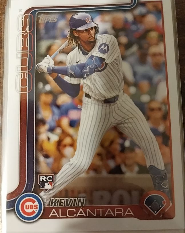 2025 Topps Series 2 #578 Kevin Alcántara — front