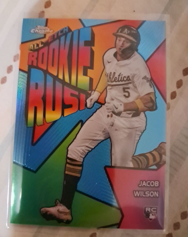 2025 Topps Chrome All-Etch Rookie Rush #CERR-6 Jacob Wilson — front
