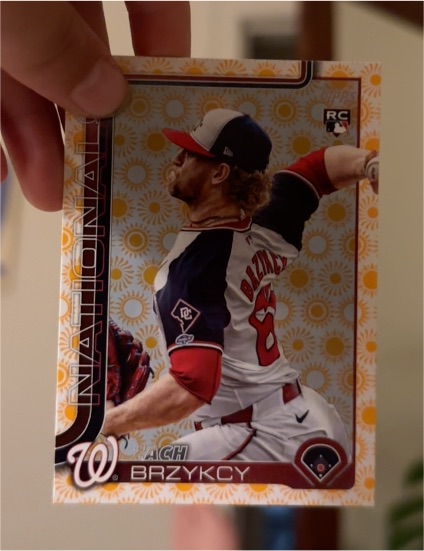 2025 Topps Series 2 #411 Zach Brzykcy — front