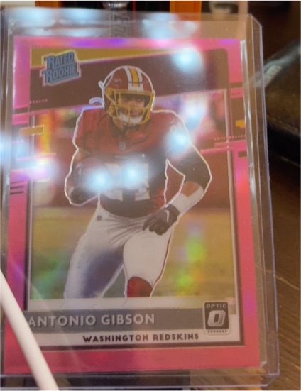 2020 Panini Donruss Optic #185 Antonio Gibson — front