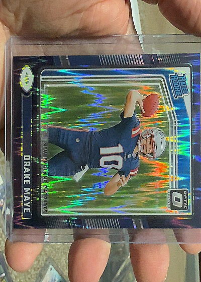 2023 Donruss Optic Rated Rookie #10 Drake Maye — front